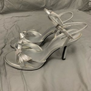 Silver Apt. 9 4 in. Heels